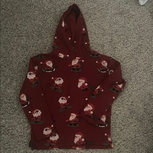 Boys Santa Hooded Sweatshirt from H&M size 8/10